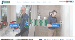 Desktop Screenshot of prodrainpdx.com